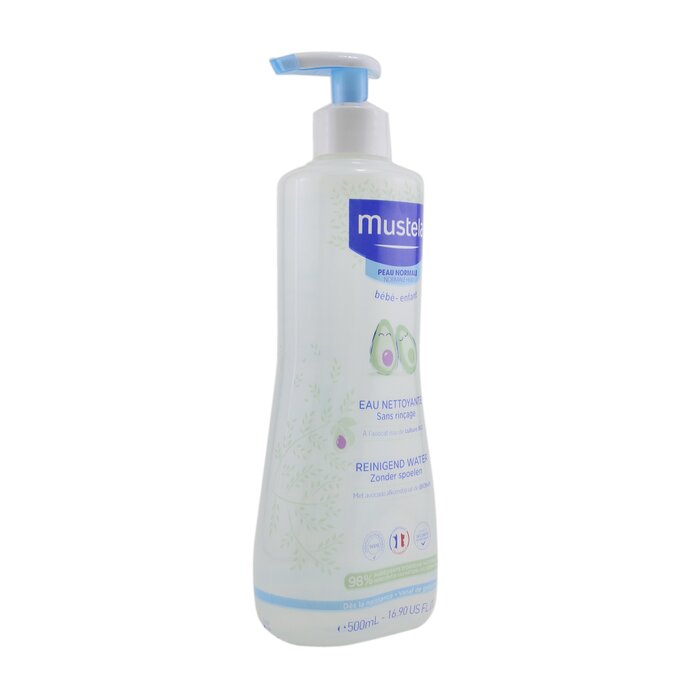 Nước rửa mặt & vùng tã Mustela không cần rửa cho da thường 500ml giá rẻ