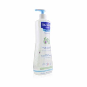 Mustela No Rinse Cleansing Water Face Diaper Area For Normal Skin 750ml