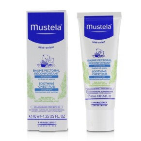 Mustela Soothing Chest Rub Moisturizes Soothes 40ml