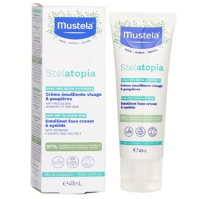 Mustela Stelatopia Emollient Cream For Face Anti Redness Action 40ml