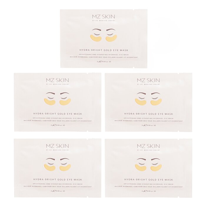 Mz Skin Hydra Bright Gold Eye Mask 5x 3g