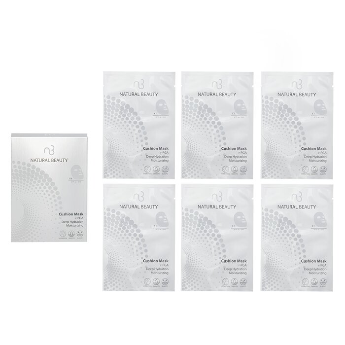 Natural Beauty R Pga Deep Hydration Moisturizing Cushion Mask 6x 20ml
