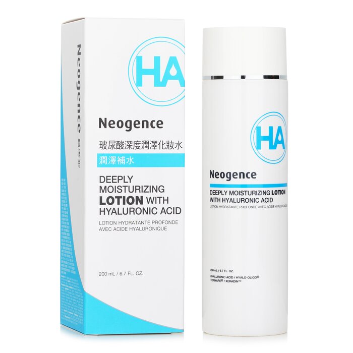 Neogence Ha Deeply Moisturizing Lotion With Hyaluronic Acid 200ml