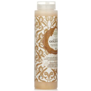 Nesti Dante 60 Anniversary Luxury Gold Soap With Gold Leaf 23K Gold Liquid Soap Limited Edition 300ml