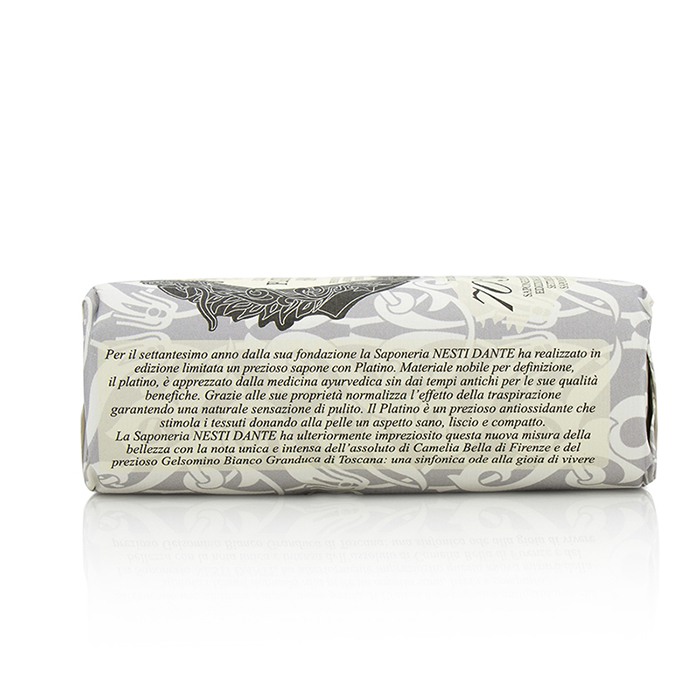 Nesti Dante 7070 Anniversary Luxury Platinum Soap With Precious Platinum Limited Edition 250g