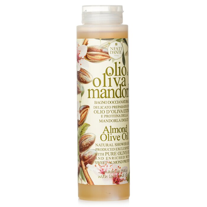 Nesti Dante Bath Shower Natural Liquid Soap Almond Olive Oil 300ml