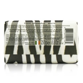Nesti Dante Chic Animalier Natural Soap Hibiscus Baobab Milk Freesia 250g