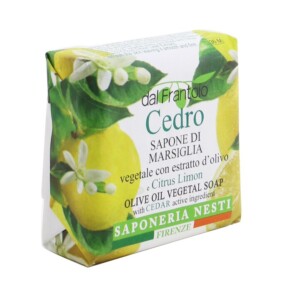 Nesti Dante Dal Frantoio Olive Oil Vegetal Soap Citrus Lemon 100g