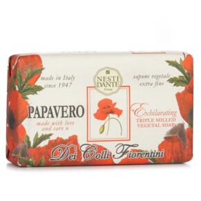 Nesti Dante Dei Colli Fiorentini Triple Milled Vegetal Soap Poppy 250g
