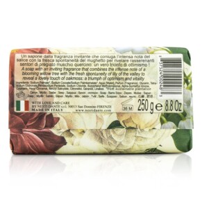 Nesti Dante Dolce Vivere Fine Natural Soap Milano Lily Of The Valley Willow Tree Oak Musk 250g