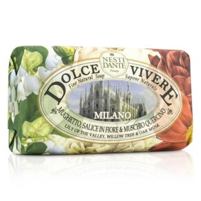Xà phòng tự nhiên Nesti Dante Dolce Vivere hoa lily thung lũng cây liễu cây sồi musky 250g chính hãng