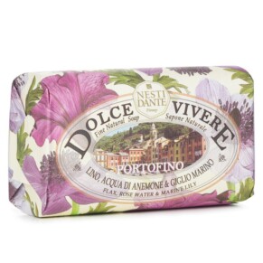 Nesti Dante Dolce Vivere Fine Natural Soap Portofino Flax Rose Water Marine Lily 250g