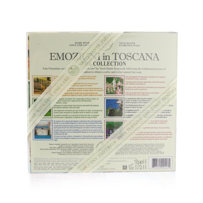 Nesti Dante Emozioni In Toscana Bộ Quà Tặng Gardino In Flore Campagna Dorata Macchia Odorosa Borghi E Monasteri Bosco Incantato Nước Khoáng Nóng 6x 150g giá rẻ