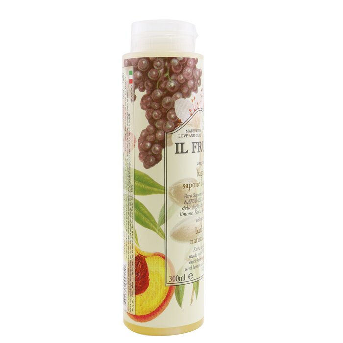 Nesti Dante Il Frutteto Bath Shower Natural Liquid Soap With Red Grape Leaves Lemon Extract 300ml