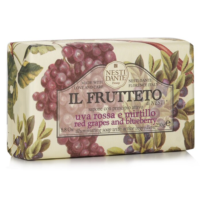 Nesti Dante Il Frutteto Illuminating Soap Red Grapes Blueberry 250g