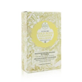 Nesti Dante Luxury Body Cleanser On A Rope 23K Gold Body Cleanser With Gold Leaf Limited Edition 150g