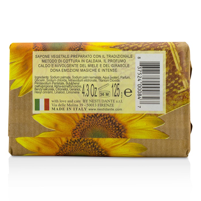 Xà phòng thực vật Nesti Dante Marsiglia In Fiore mật ong hoa hướng dương 125g giá rẻ