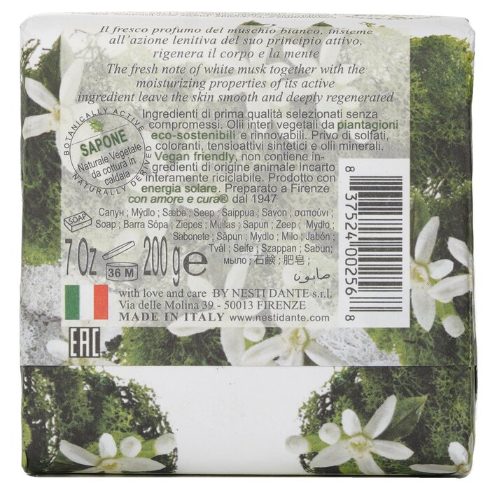 Xà Phòng Thực Vật Nesti Dante Marsiglia Toscano Muschio Bianco 200g giá rẻ