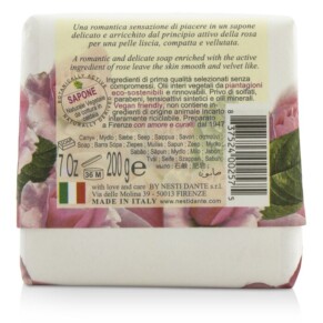Nesti Dante Marsiglia Toscano Triple Milled Vegetal Soap Rosa Centifolia 200g
