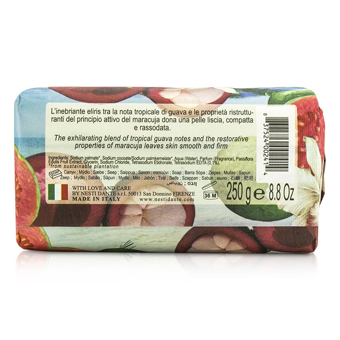 Nesti Dante Paradiso Tropicale Triple Milled Natural Soap Hawaiian Maracuja Guava 250g