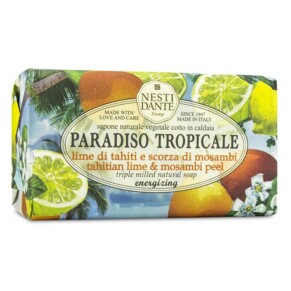 Xà phòng tự nhiên Nesti Dante Paradiso Tropicale hương chanh Tahiti & vỏ mosambi 250g chính hãng