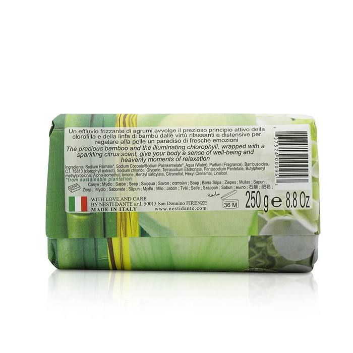 Xà Phòng Nesti Dante Philosophia Tự Nhiên Hương Gió Chanh Vỏ Chanh Húng Quế Đỏ Chanh Xanh Với Chlorophyll Tre 250g giá rẻ
