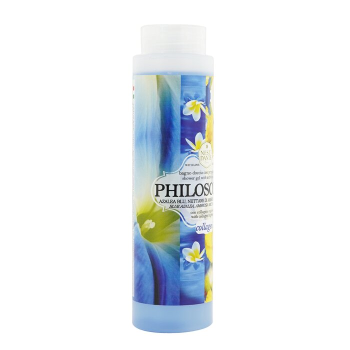 Nesti Dante Philosophia Shower Gel Collagen Blue Azalea Ambrosia Nectar Starfruit With Vegetal Collagen Ginseng 300ml