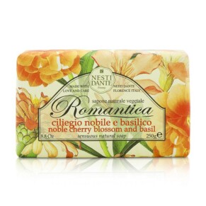 Nesti Dante Romantica Sensuous Natural Soap Noble Cherry Blossom Basil 250g