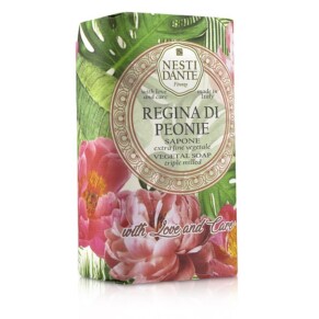 Nesti Dante Triple Milled Vegetal Soap With Love Care Regina Di Peonie 250g
