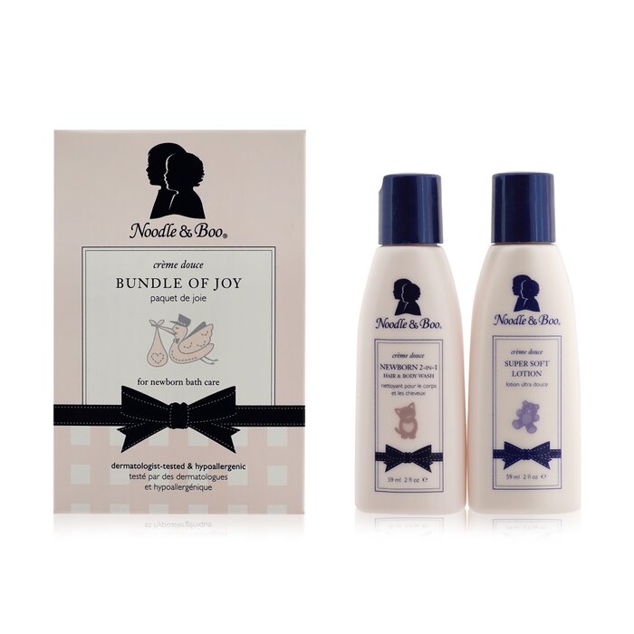 Noodle Boo Bundle Of Joy Set Newborn 2 In 1 Hair Body Wash 59ml