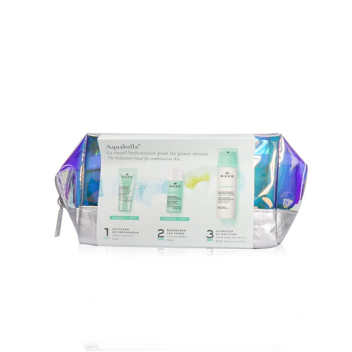 Nuxe Aquabella Hydration Set For Combination Skin Purifying Gel 15ml