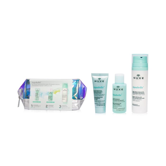 Bộ sản phẩm Nuxe Aquabella Dưỡng ẩm cho da hỗn hợp Gel làm sạch 15ml giá rẻ