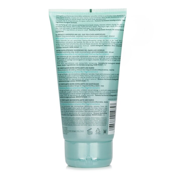 Gel Tẩy Tế Bào Chết Làm Sạch Da Nuxe Aquabella cho Da Hỗn Hợp 150ml giá rẻ
