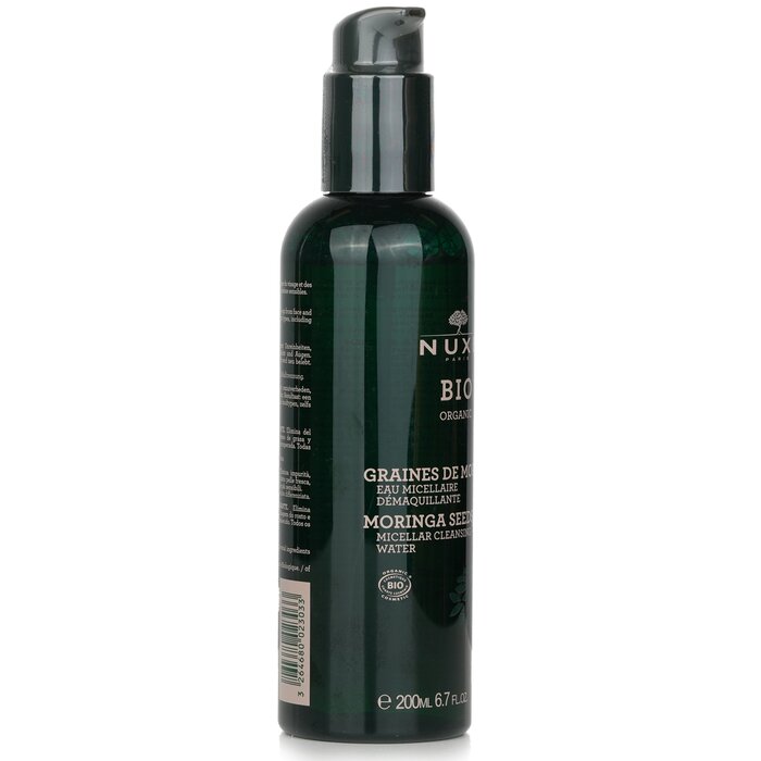 Nuxe Bio Organic Moringa Seeds Micellar Cleansing Water 200ml