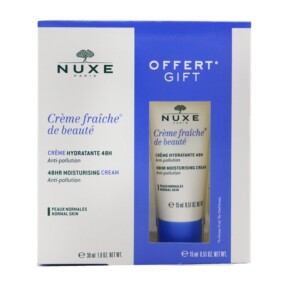 Nuxe Creme Fraiche De Beaute 48Hr Moisturising Cream Gift Set For Normal Skin 30ml