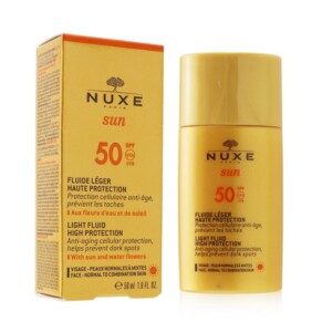 Nuxe Nuxe Sun Light Fluid For Face High Protection SPF 50 For Normal To Combination Skin 50ml