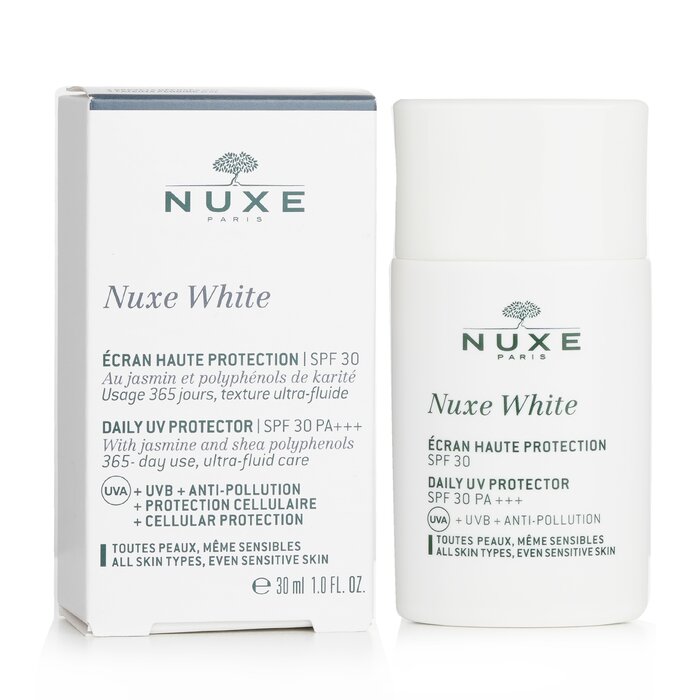 Nuxe Nuxe White Daily Uv Protector SPF 30 For All Skin Types Sensitive Skin 30ml