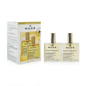 Nuxe Travel With Nuxe Huile Prodigieuse Multi Usage Dry Oil Duo Set 2x Dry Oil 100ml