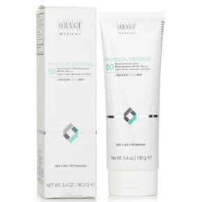 Obagi Suzanobagimd Physical Defense Broad Spectrum Mineral Sunscreen SPF 50 Pa Lightly Tinted Lightweight Sheer 96 3g
