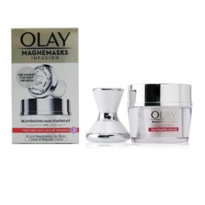 Olay Magnemasks Infusion Rejuvenating Starter Kit For Fine Lines Lack Of Firmness 1x Magnectic Infusfer 1x Rejuvenating 2Pcs