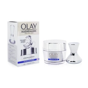 Olay Magnemasks Infustion Hydrating Starter Kit 1x Magnetic Infuser 1x Hydrating Jar Mask 50g