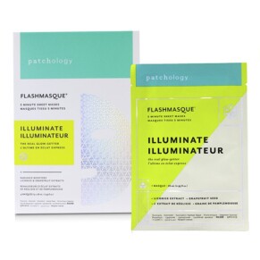 Patchology Flashmasque 5 Minute Sheet Mask Illuminate 4x28ml