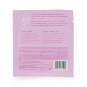 Gel mắt Patchology Moodpatch Happy Place chiết xuất trà thơm hồng nhạt hoa sen 5 cặp giá rẻ
