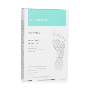 Patchology Poshpeel Pedi Cure Gently Exfoliates Resurfaces Feet 1 Treatment 2x20ml