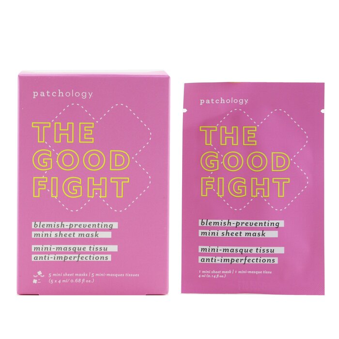 Patchology The Good Fight Blemish Preventing Mini Sheet Mask 5x4ml