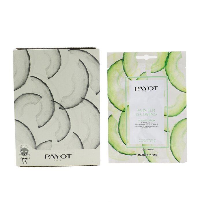 Payot Morning Mask Winter Is Coming Nourishing Comforting Sheet Mask 15Pcs