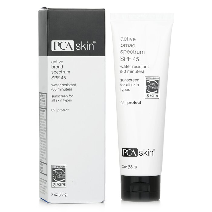 Pca Skin Active Broad Spectrum SPF 45 80Mins Water Resistant 85g