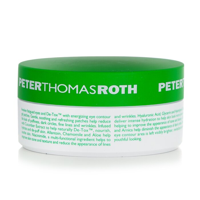 Mặt nạ mắt gel hydrat hóa Peter Thomas Roth Cucumber De Tox 30 cặp giá rẻ