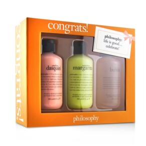 Philosophy Congrats 3 Piece Shower Gel Set 1x Senorita Mrgarita 180ml