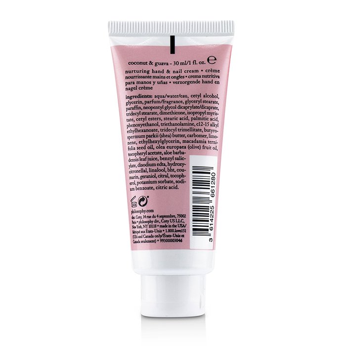 Philosophy Hands Of Hope Nurturing Hand Nail Cream Coconut Guava 30ml